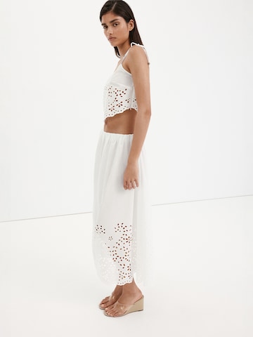 MANGO Top 'JASMIN' - Biela