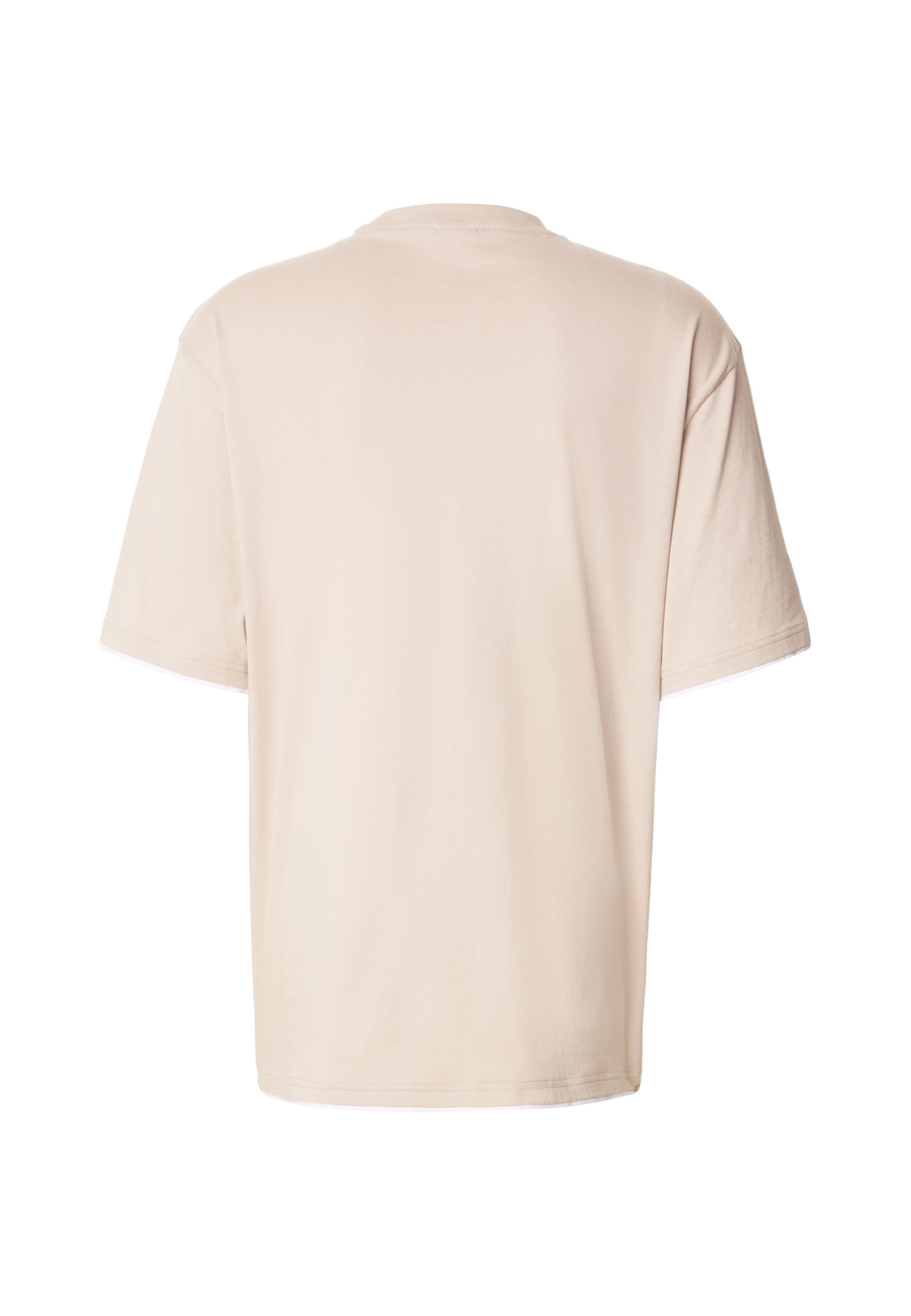 T-Shirt 'Contrast' Urban Classics en blanc