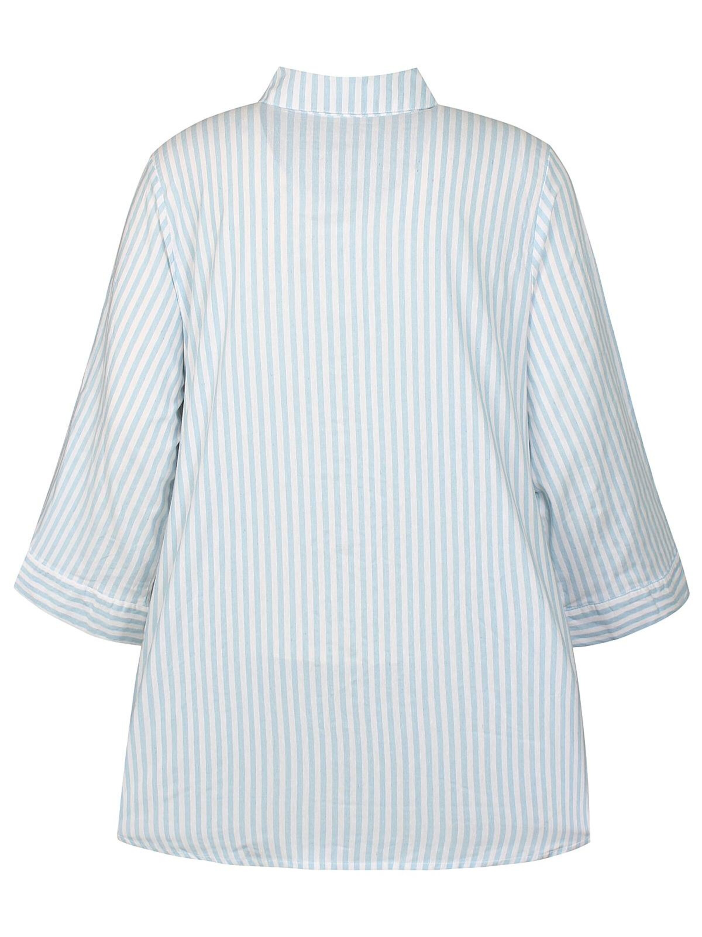 ze-ze Shirt 'Cira 002' in Blau