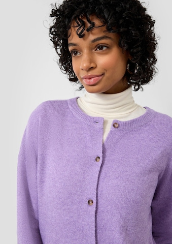 QS Gebreid vest in Lila