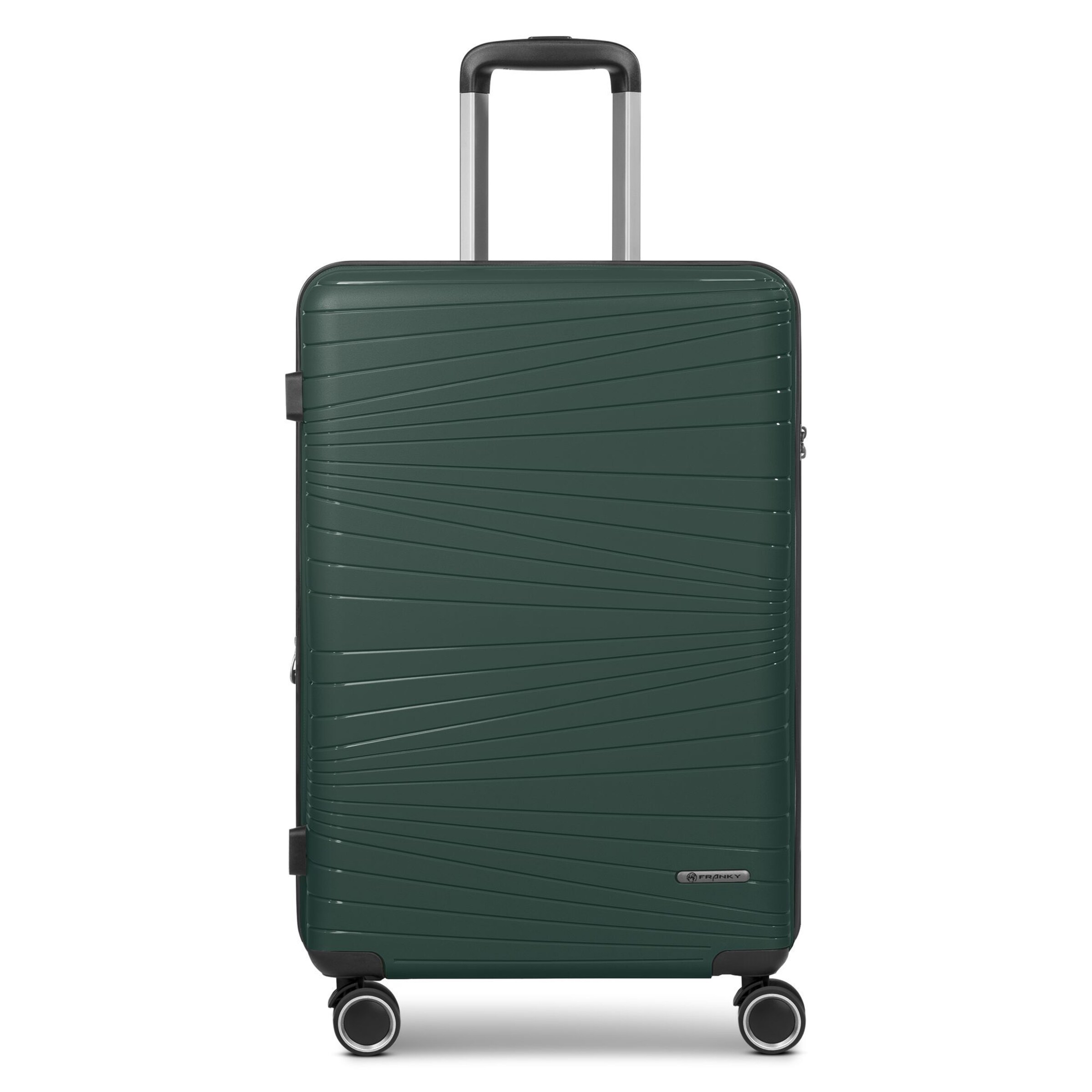 Trolley 'Dallas 3.0' di Franky in verde: frontale