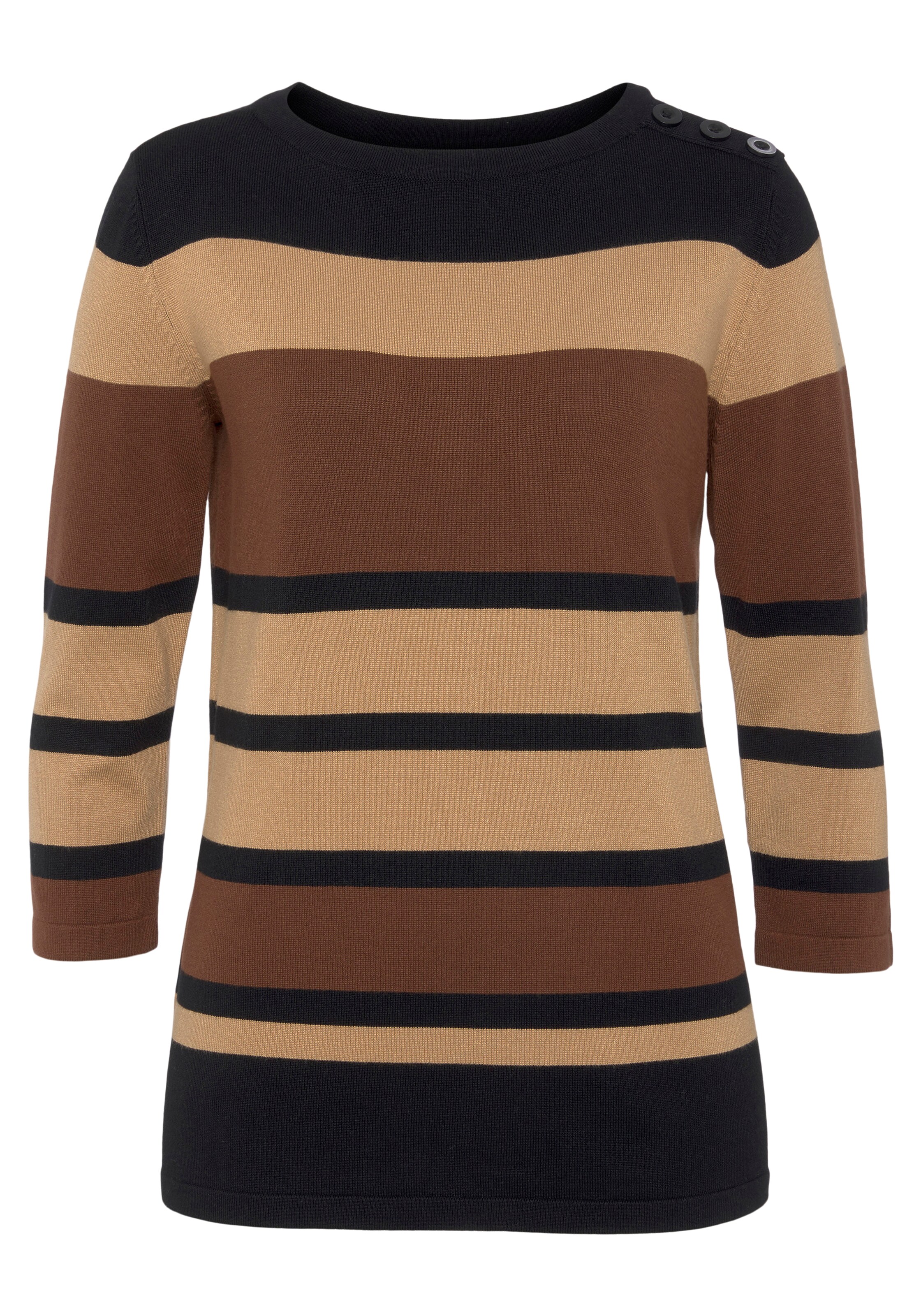 BOYSEN'S Sweater in Brown: front