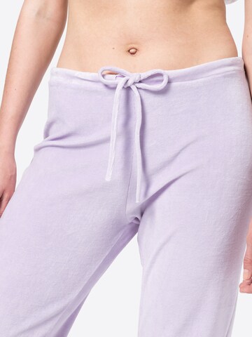 RECC Bootcut Spodnie 'NINA' w kolorze fioletowy