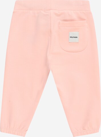 TOMMY HILFIGER Tapered Pants in Pink