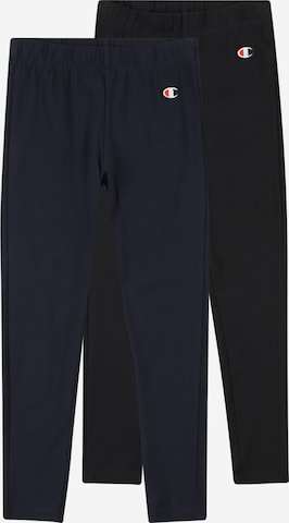 Champion Authentic Athletic Apparel Skinny Legginsy 'Classic' w kolorze niebieski: przód