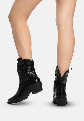Bottes de cowboy Salinyang en noir