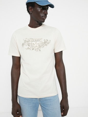 T-Shirt GUESS en blanc
