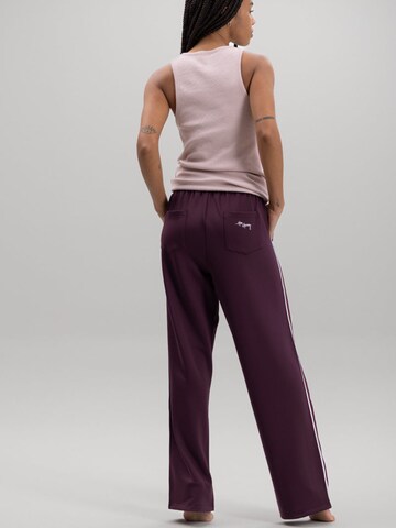 Hey Honey Skinny Workout Pants 'Phoenix' in Red