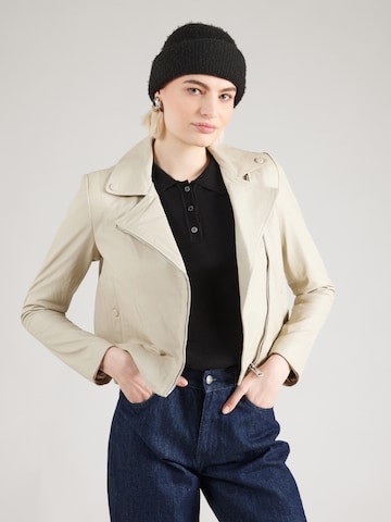 Maze Between-Season Jacket in Beige: front