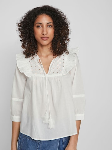 VILA - Blusa 'THEA' en blanco: frente