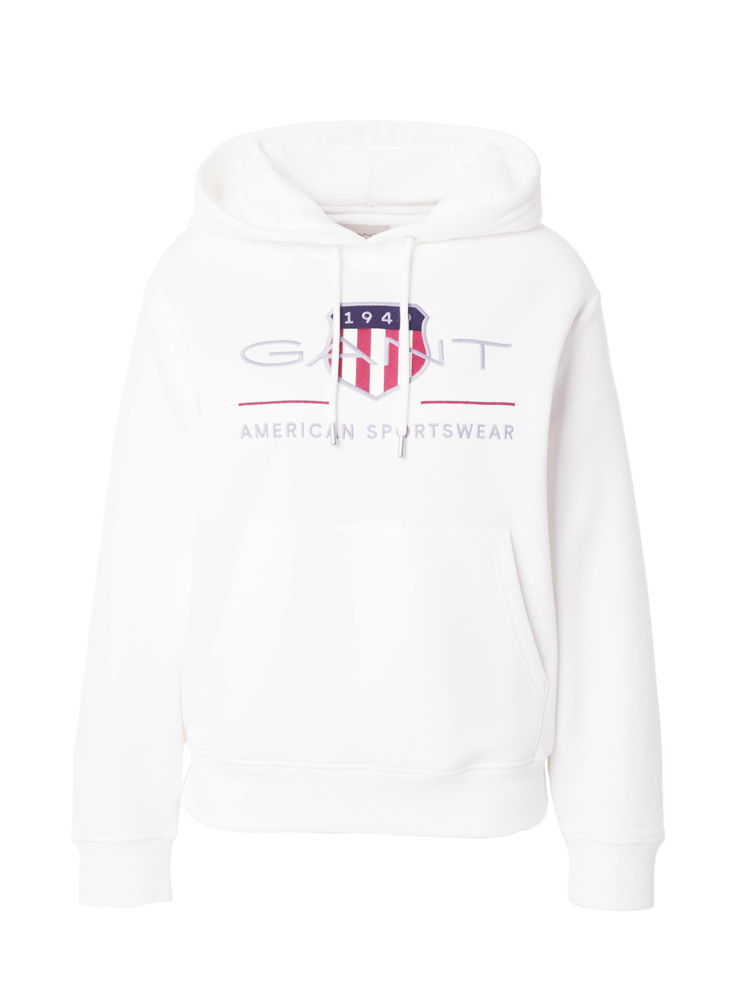 GANT Sweatshirt in White: front
