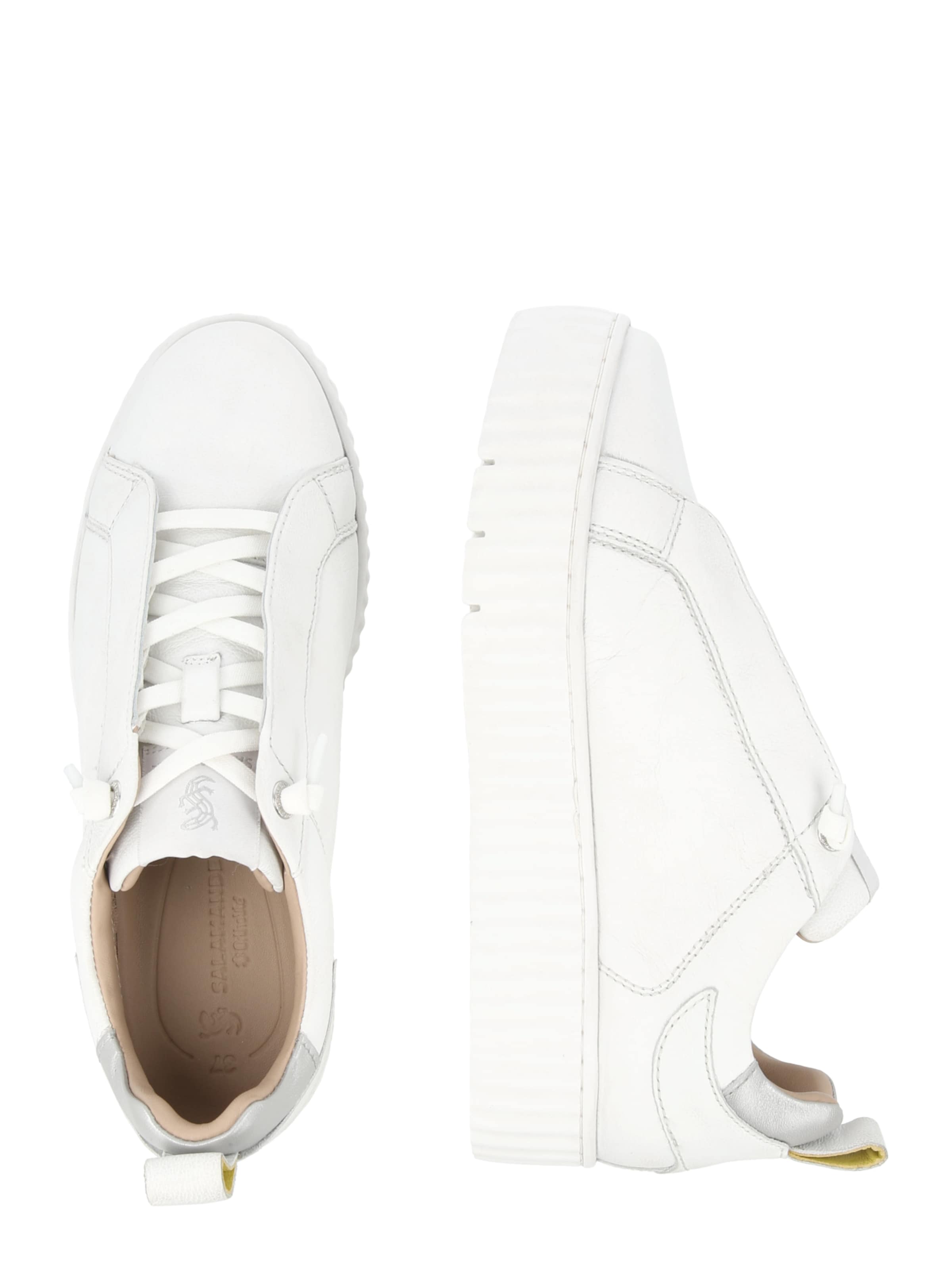 SALAMANDER Σνίκερ χαμηλό σε λευκό