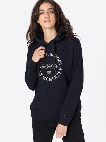 TOMMY HILFIGER Sweatshirt in Blauw: voorkant