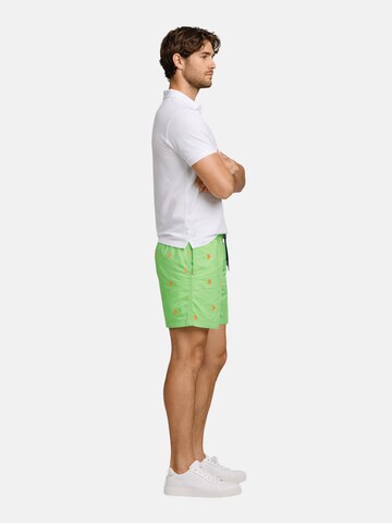 Shorts de bain U.S. POLO ASSN. en vert