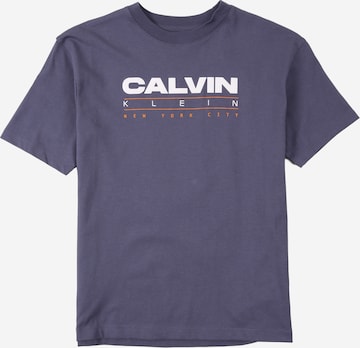 Calvin Klein JeansMajica - plava boja: prednji dio