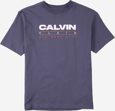 Calvin Klein Jeans Paita koossa 104 värissä safiiri / oranssi / valkoinen, Tuotenäkymä