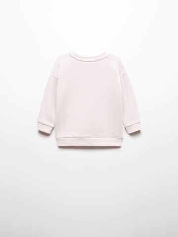 MANGO KIDS Sweatshirt 'Flor' i lilla