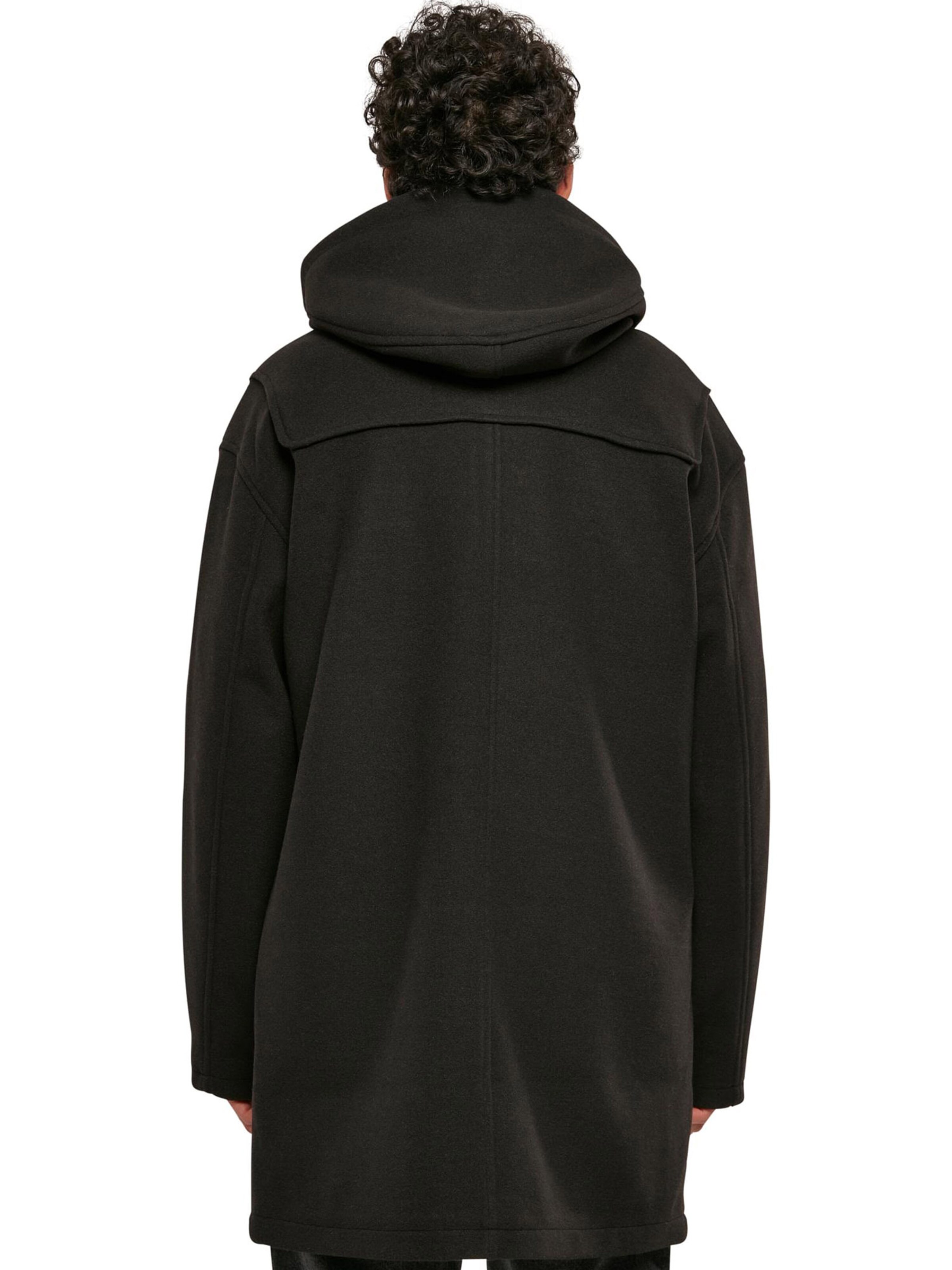 Urban Classics Přechodný kabát – černá