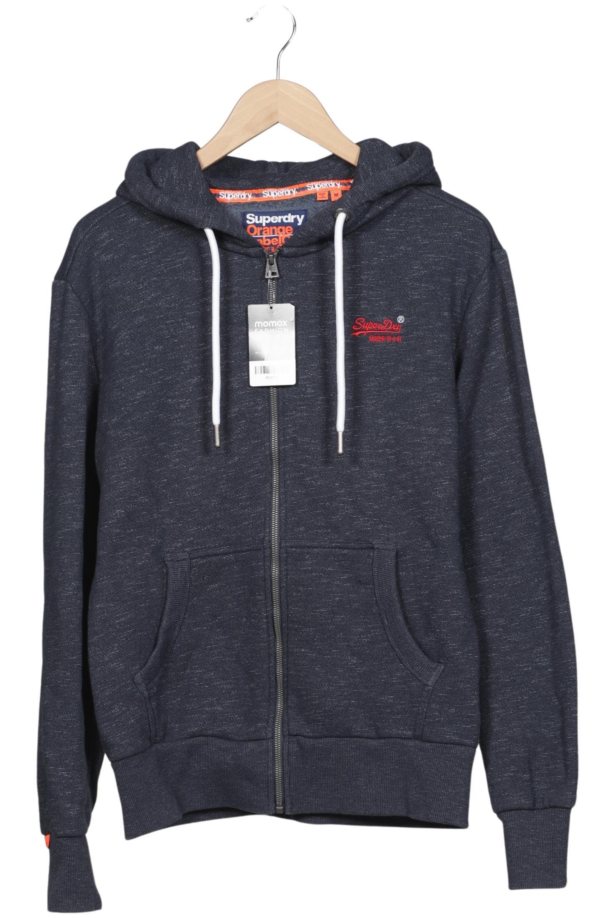 Superdry & Co Sweatshirt & Zip-Up Hoodie in M in Blue: front