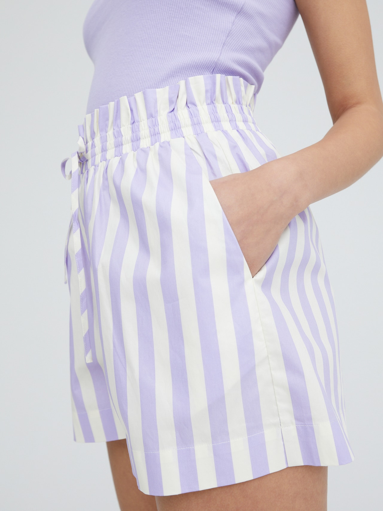 EDITED Broek 'Baila' Lichtlila