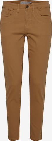 Fransa Slim fit Jeans in Brown: front