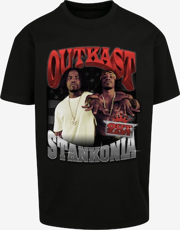 Mister Tee T-Shirt 'Outkast Stankonia' in Schwarz: predná strana