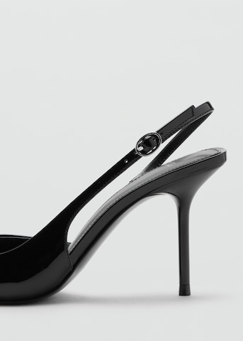 MANGO Slingpumps 'COREOB' in Schwarz