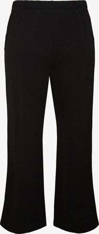 Vero Moda Curve Bootcut Hose 'Mette' in Schwarz