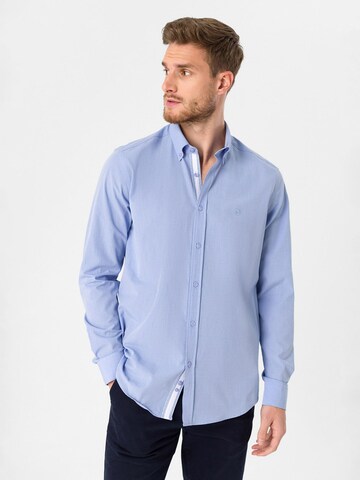 Dandalo Regular Fit Skjorte i blå