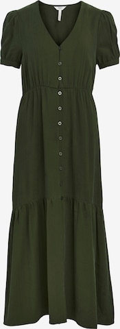 Robe-chemise 'SHIN' OBJECT en vert : devant