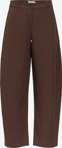 OBJECT - Pantalón en marrón: frente