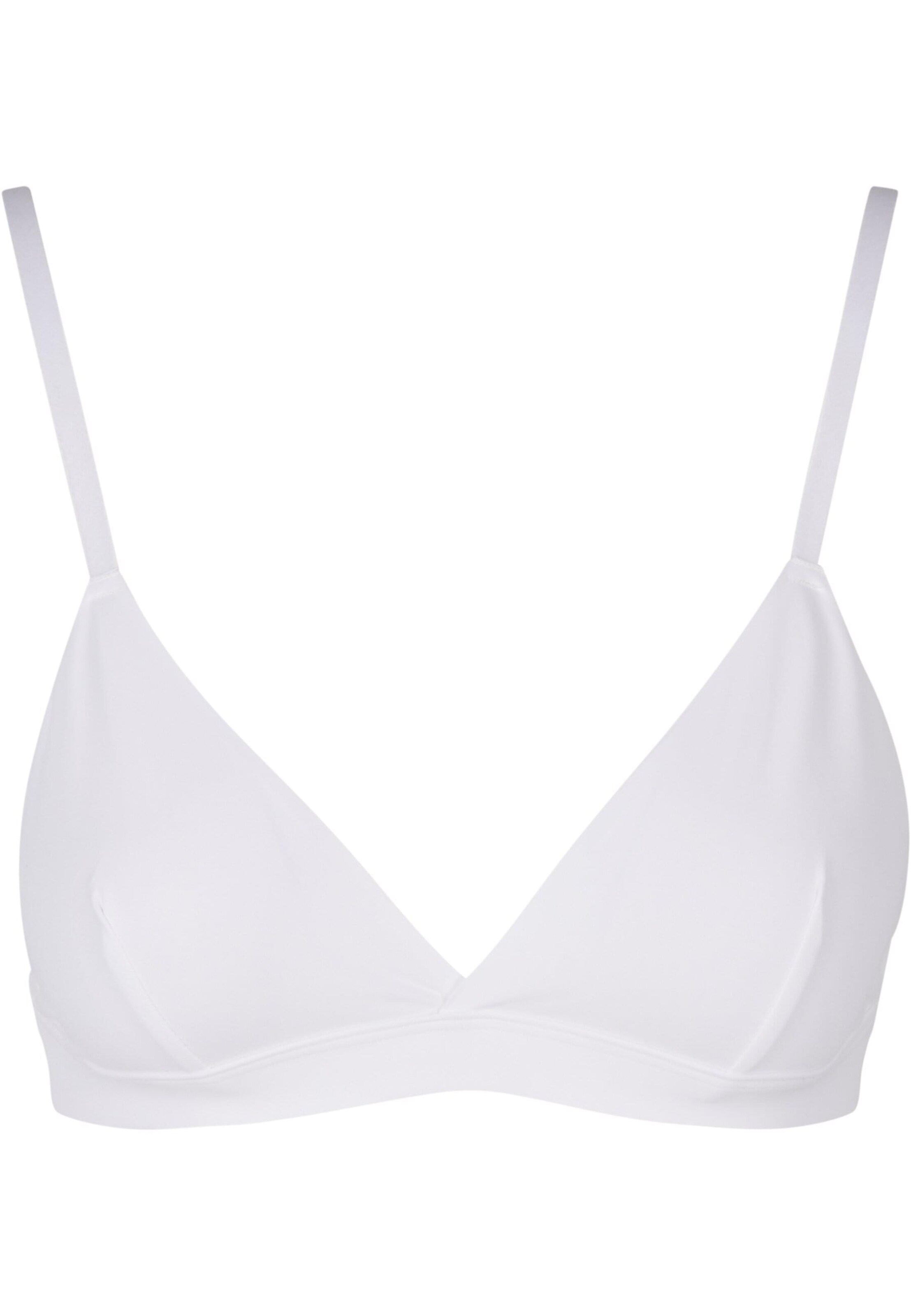 Urban Classics Ladies Basic unpadded Bra 2-Pack ' ' in Weiß