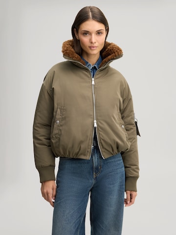 JOOP! Jeans Tussenjas in Groen: voorkant