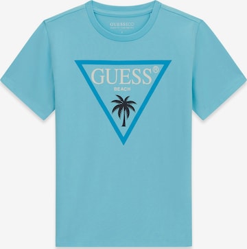 GUESS Shirt 'MINIME' in Blue: front