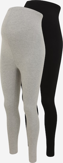 Leggings Missguided Maternity pe gri amestecat / negru, Vizualizare produs