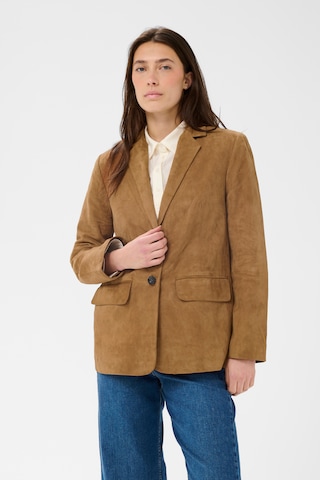 Part Two Blazer in Beige: front