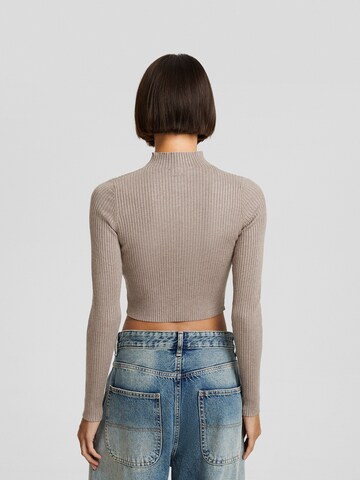 Bershka Sweater in Beige