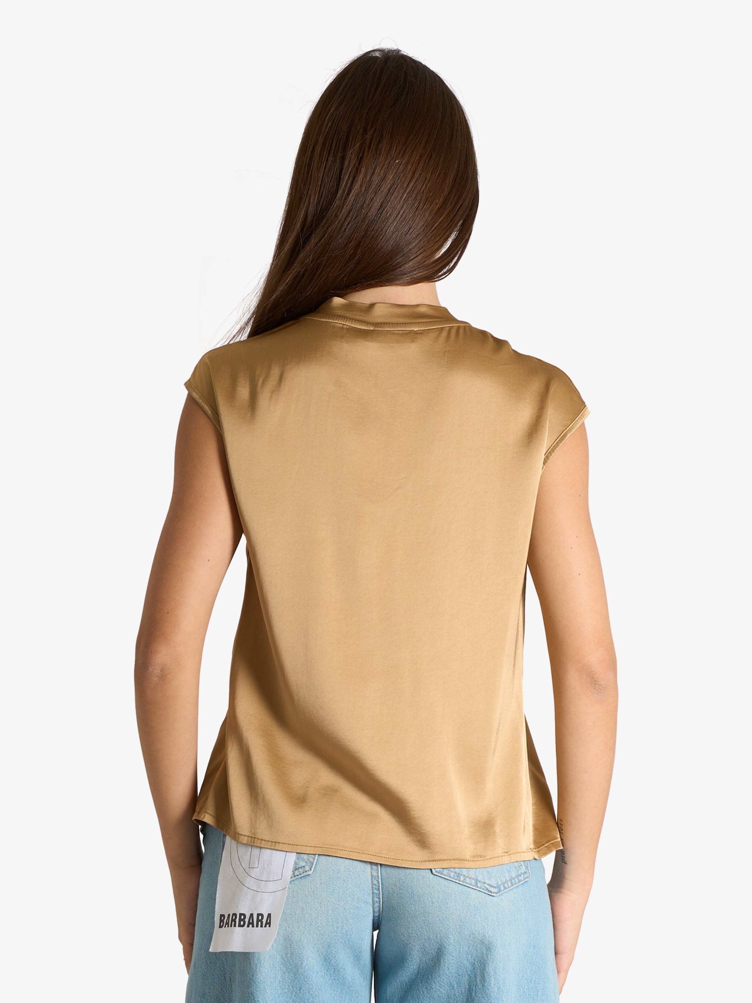 Dixie Bluse in Braun