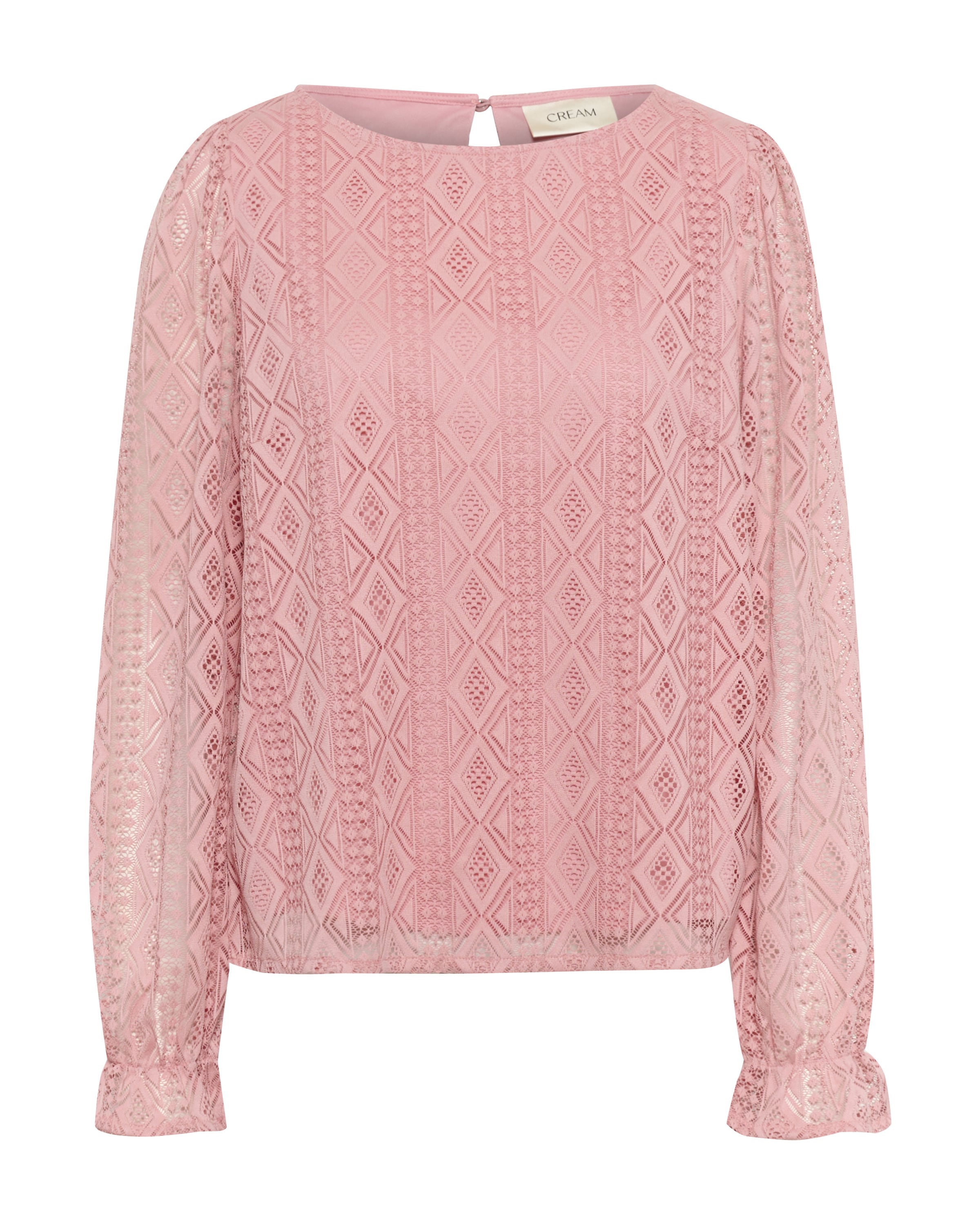 rožinė Cream Palaidinė 'Valerie': priekis