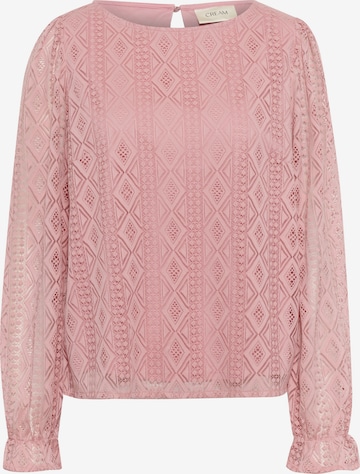 Cream - Blusa 'Valerie' en rosa: frente