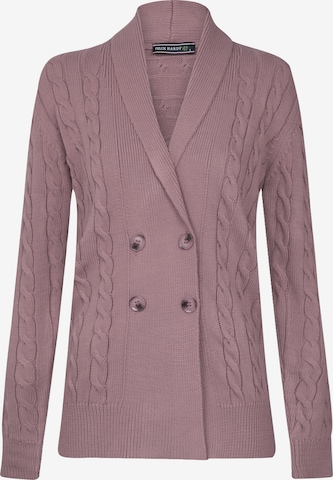 Cardigan Felix Hardy en rose : devant