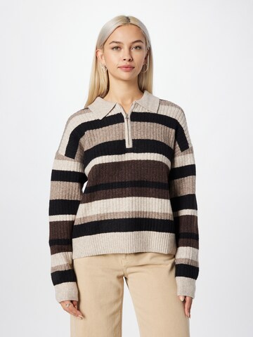 WEEKDAY Pullover 'Nicki' in Braun: predná strana