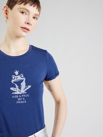 T-shirt MORE & MORE en bleu