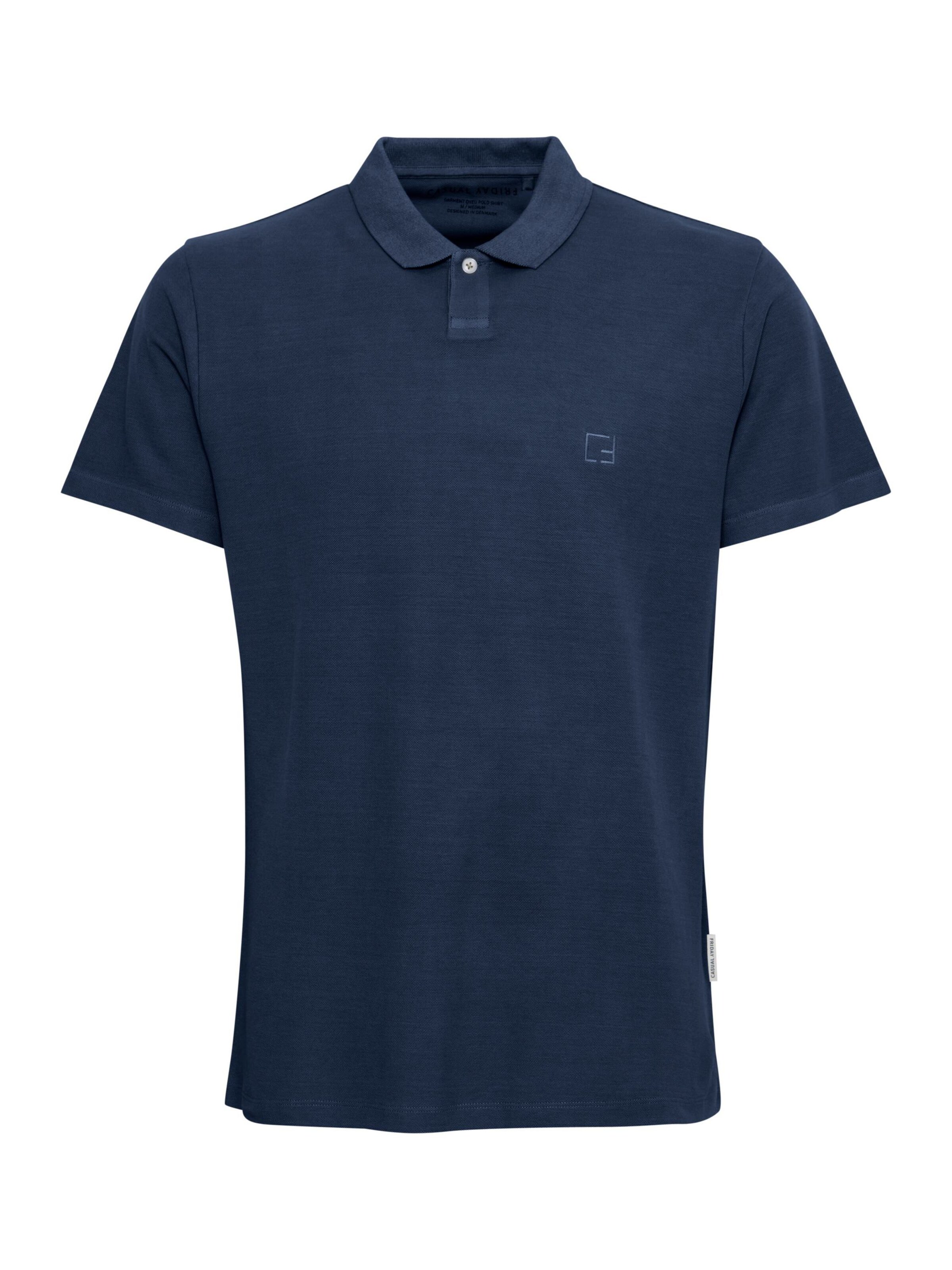 T-Shirt 'Tristan' Casual Friday en bleu : devant