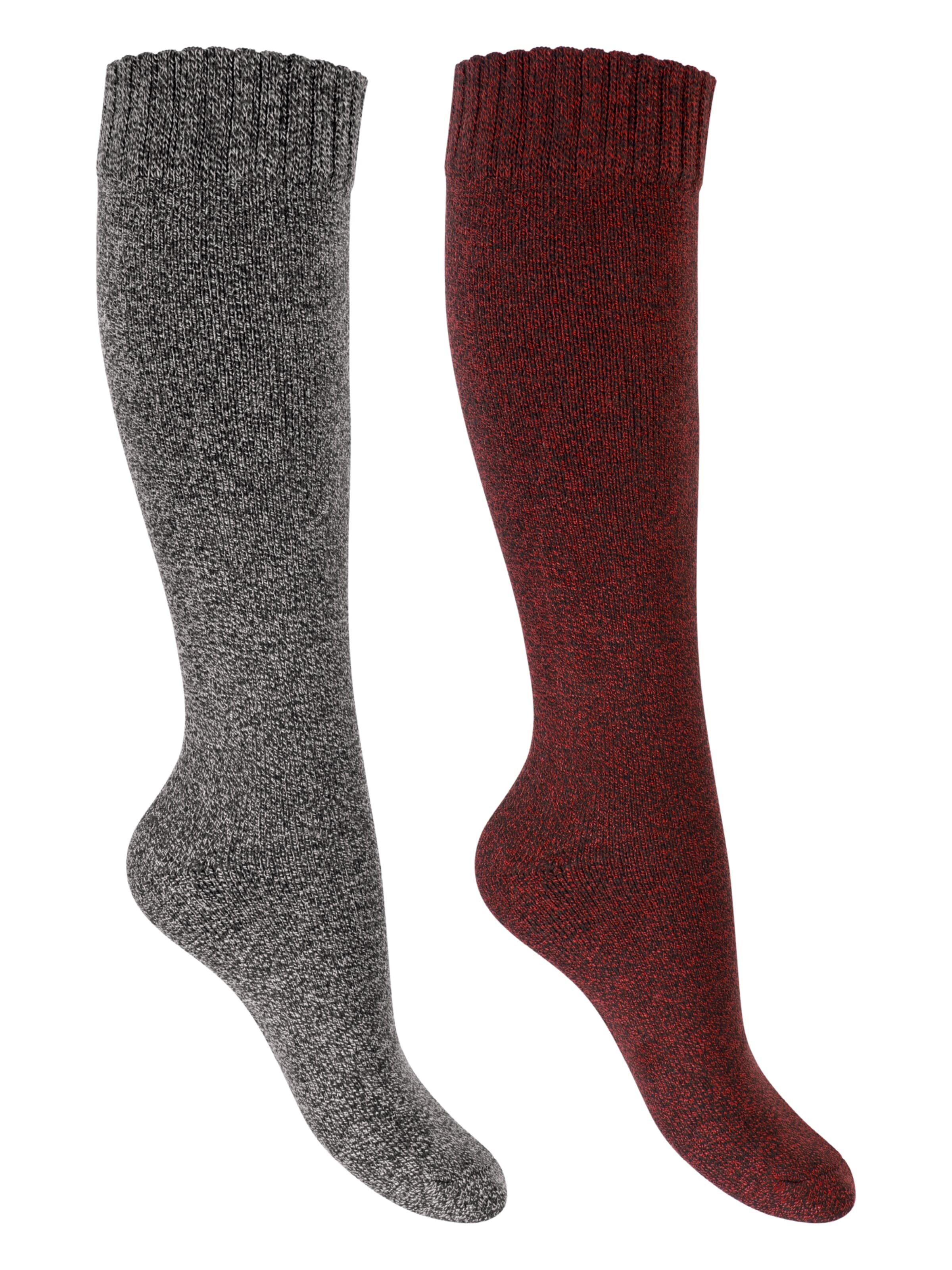 footstar Knee High Socks 'Winter Comfort' in Red: front