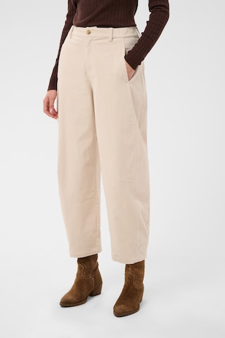 Cream - Barrel Pantalón 'Balllie' en beige: frente