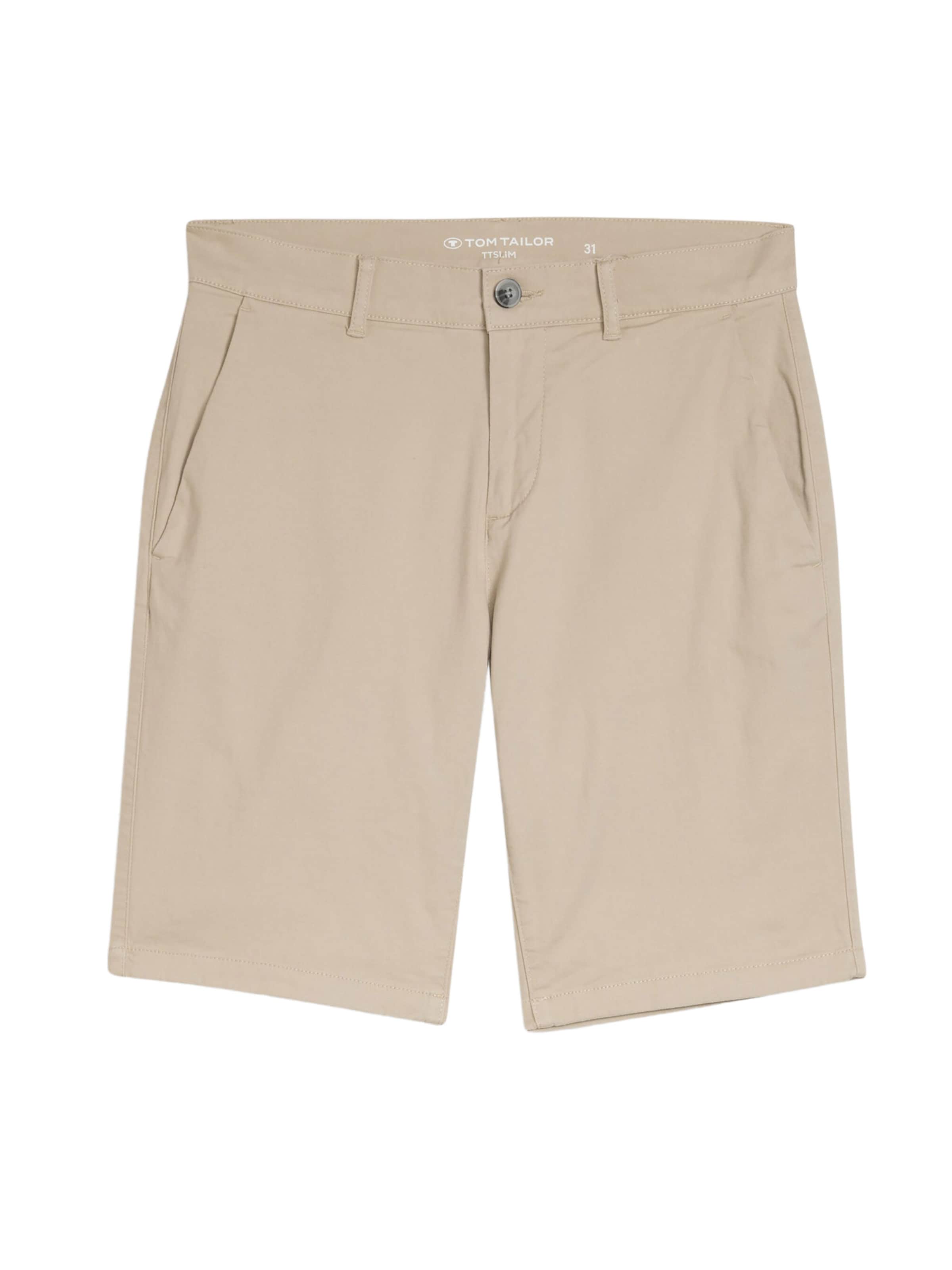 TOM TAILORChino hlače - bež boja: prednji dio