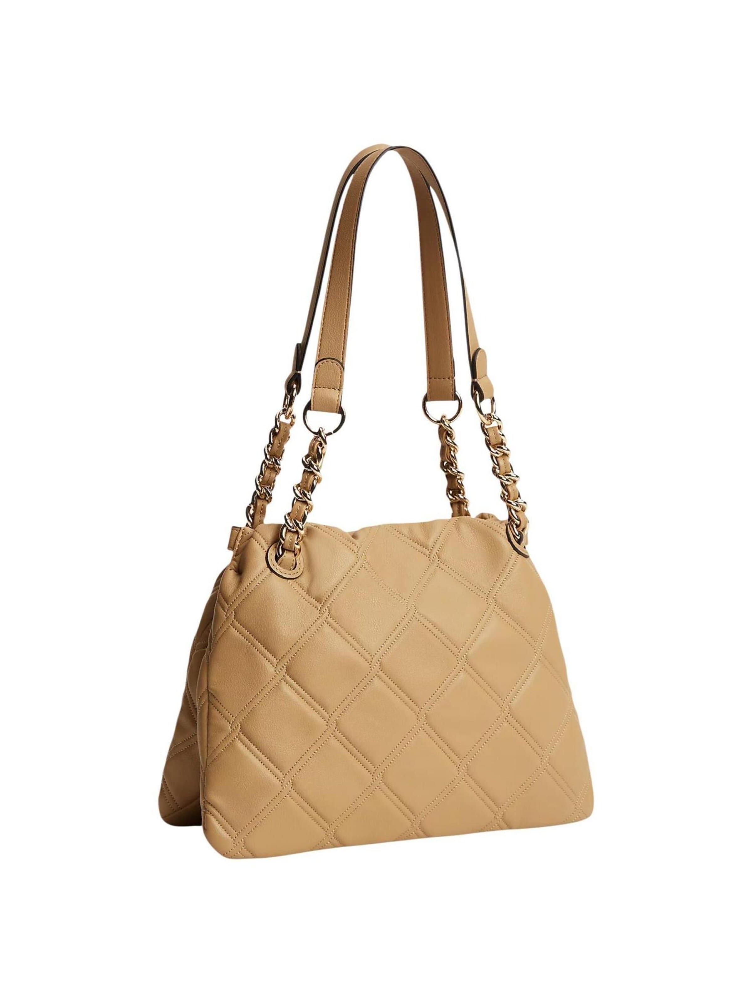 Borsa a spalla 'TH FEMININE MINI TOTE AW0AW18716' di TOMMY HILFIGER in marrone