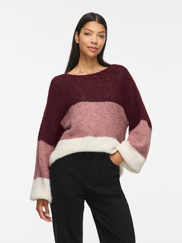 Pull-over 'VIMARLEY' VILA en rouge : devant