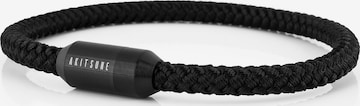 Akitsune Bracelet 'Silvus' in Black: front